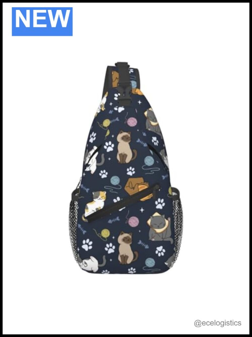 Sling Backpack Crossbody Chest Bag Hiking Daypack Travel Shoulder Bag